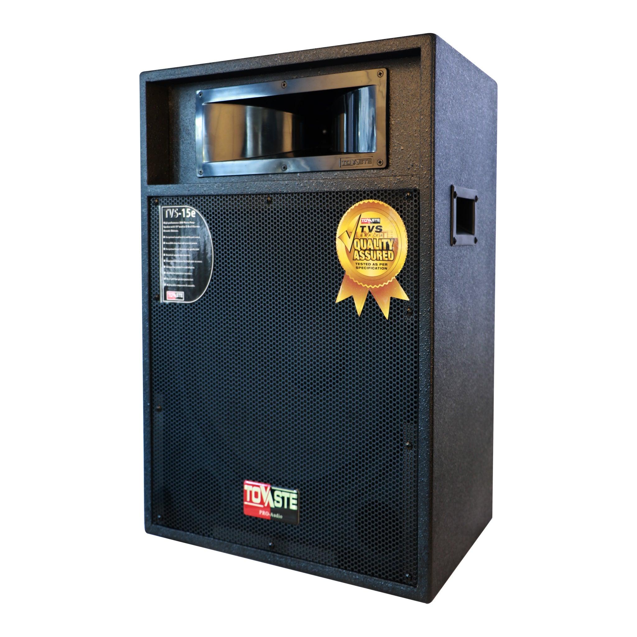 Tovaste TVS15E Passive Speaker 1x15" 200W Wooden Paint Body - MusicMajlis