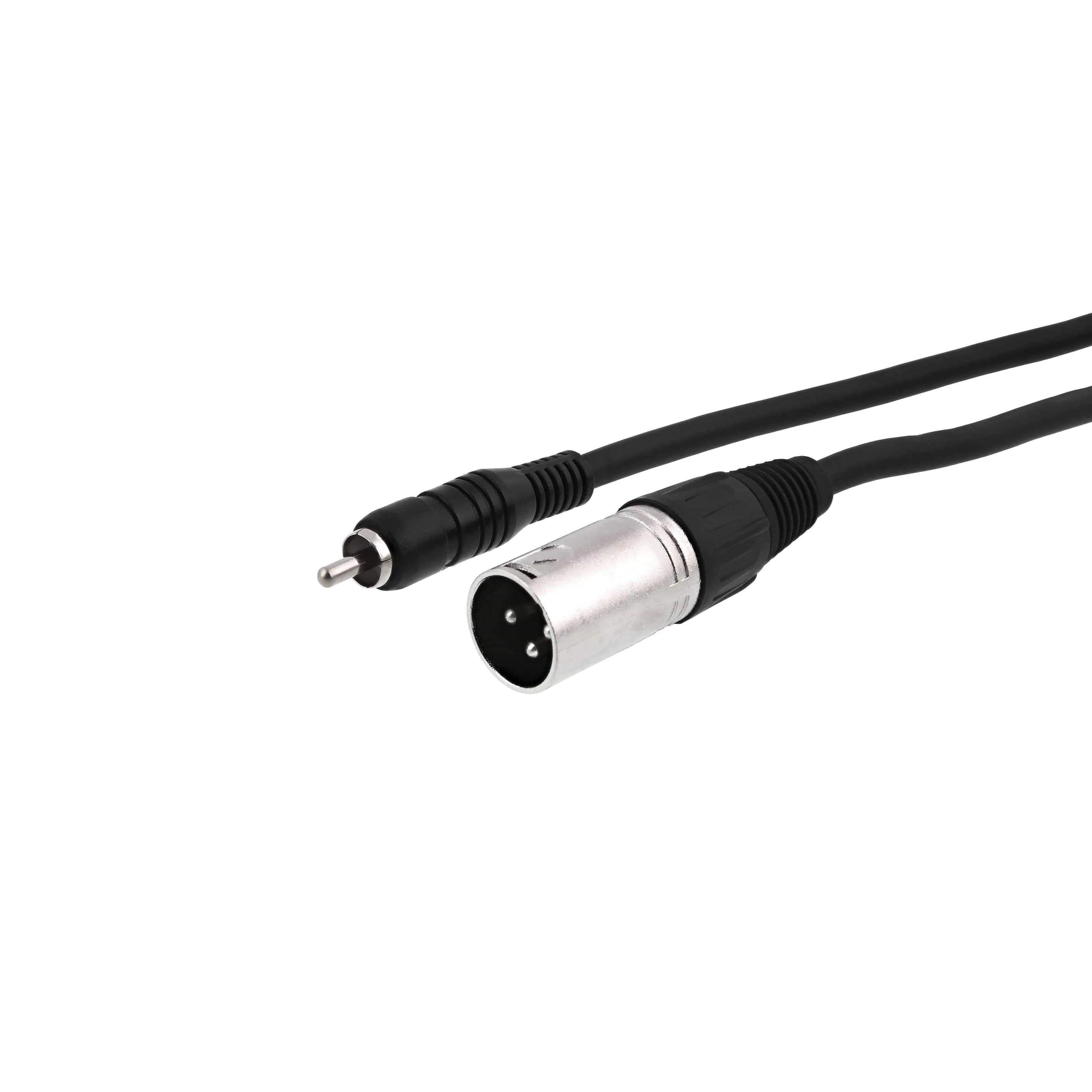 Tovaste XMR-120 RCA Plug to Male XLR Audio Cable - 20 Feet - MusicMajlis