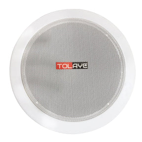 Tovaste Y506G 15W Ceiling Speaker - White - MusicMajlis