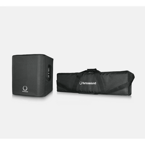 Turbosound iP2000 Bundle with Transport Bag and Protective Cover - MusicMajlis