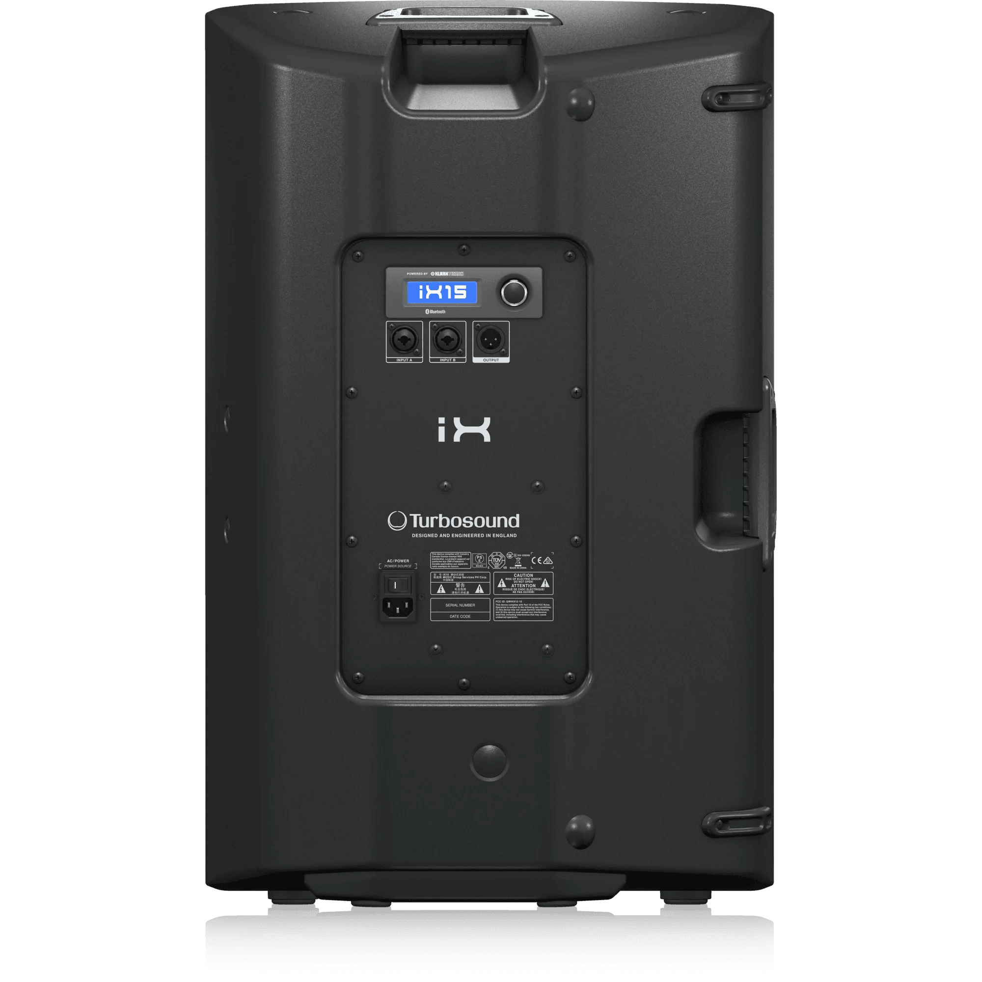 Turbosound IX15 2-Way 1000W 15" Powered Loudspeaker with Bluetooth and DSP - MusicMajlis