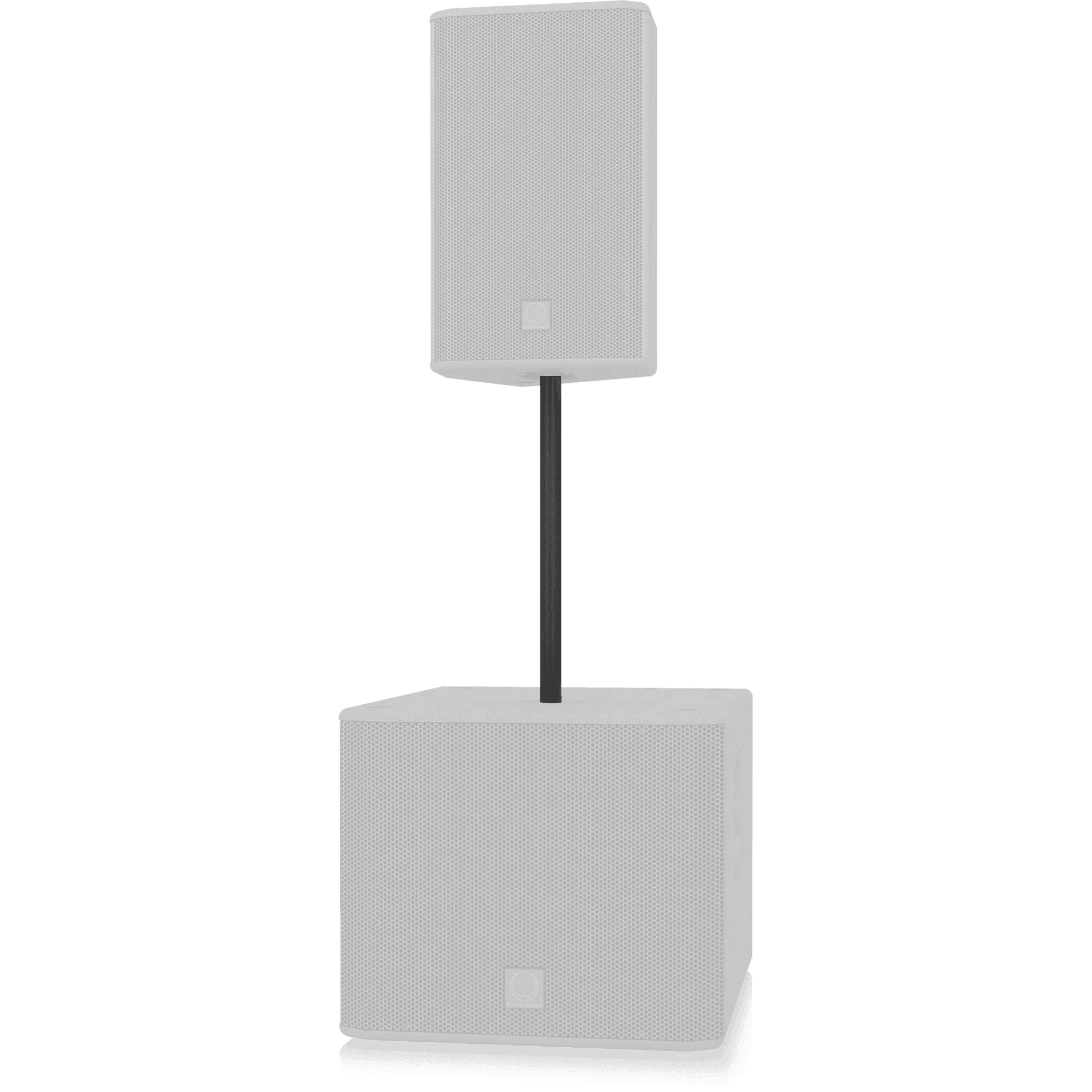 Turbosound TPOLE60-20 60 cm Lightweight Steel Pole with M20 Screw Attachment - MusicMajlis