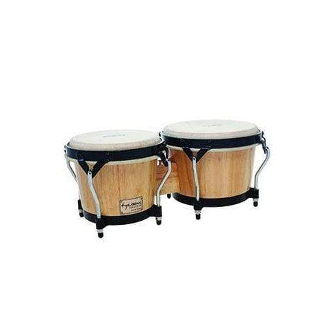 Tycoon STBBN Percussion Supremo Series Natural Bongos - MusicMajlis