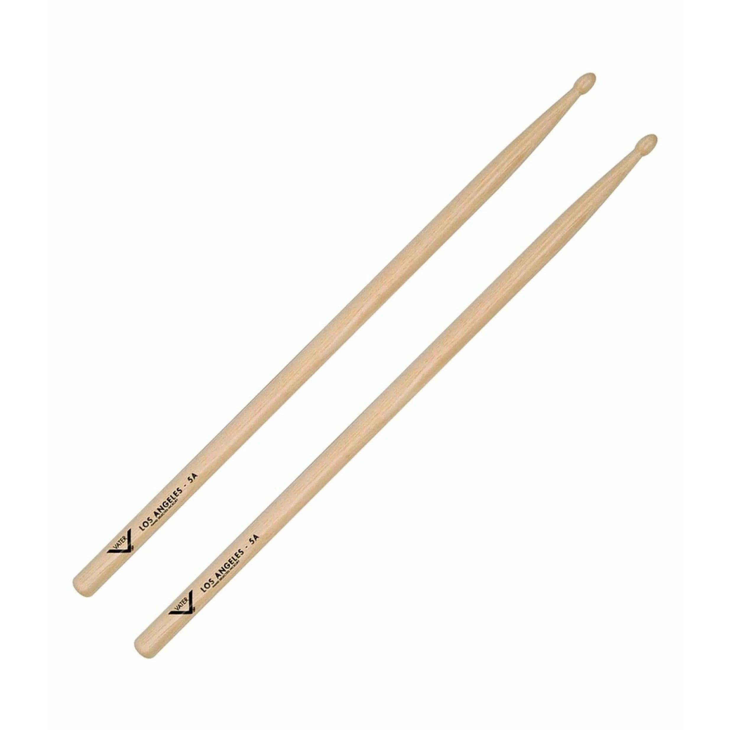 VATER 5A Wood Tip Hickory Drum Sticks - MusicMajlis
