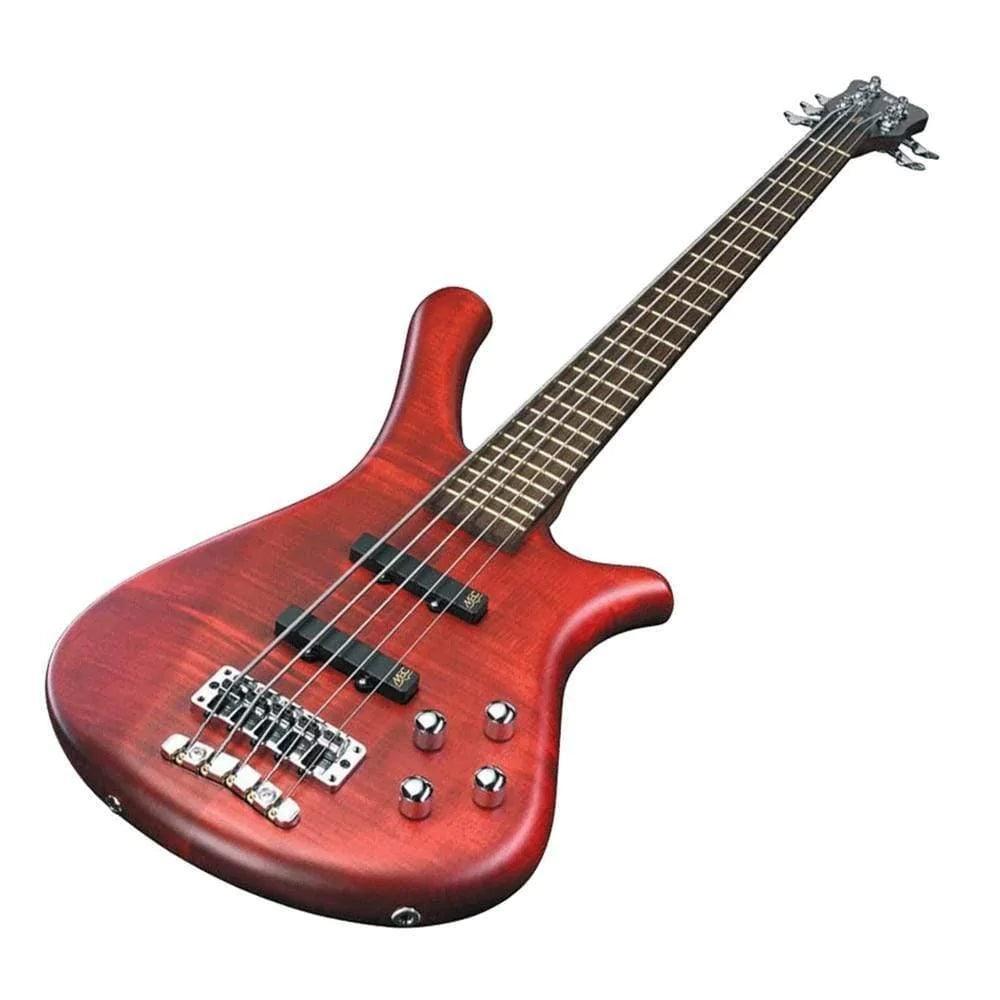 Warwick RB Fortress 5-String Electric Bass - Burgundy Red (Discontinued) - MusicMajlis