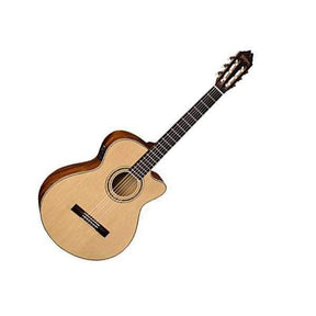 Washburn EAC12 Nylon String Semi-Acoustic Guitar - Natural - MusicMajlis
