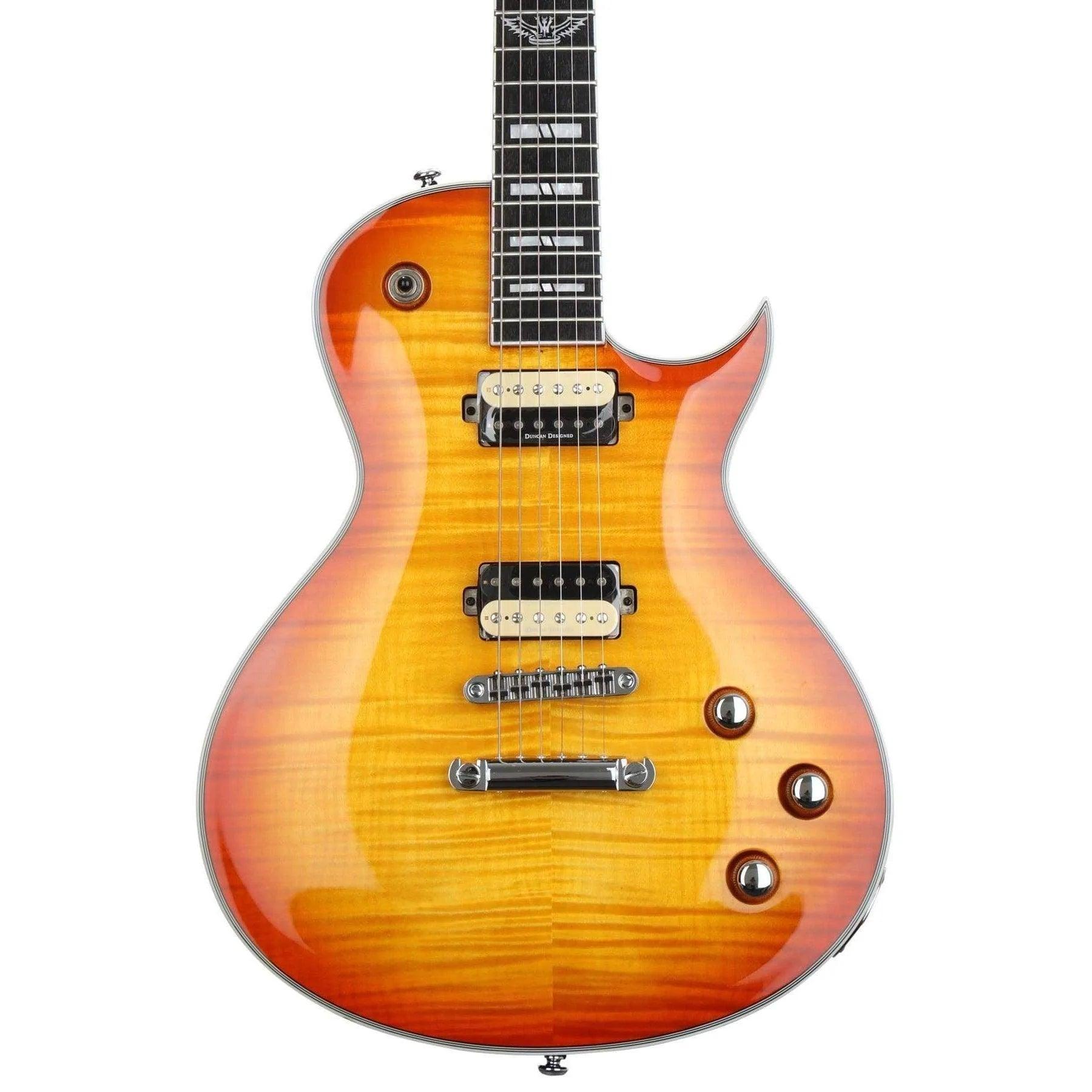 Washburn PXL200FHB Parallaxe Electric Guitar - Flame Honey Burst - MusicMajlis