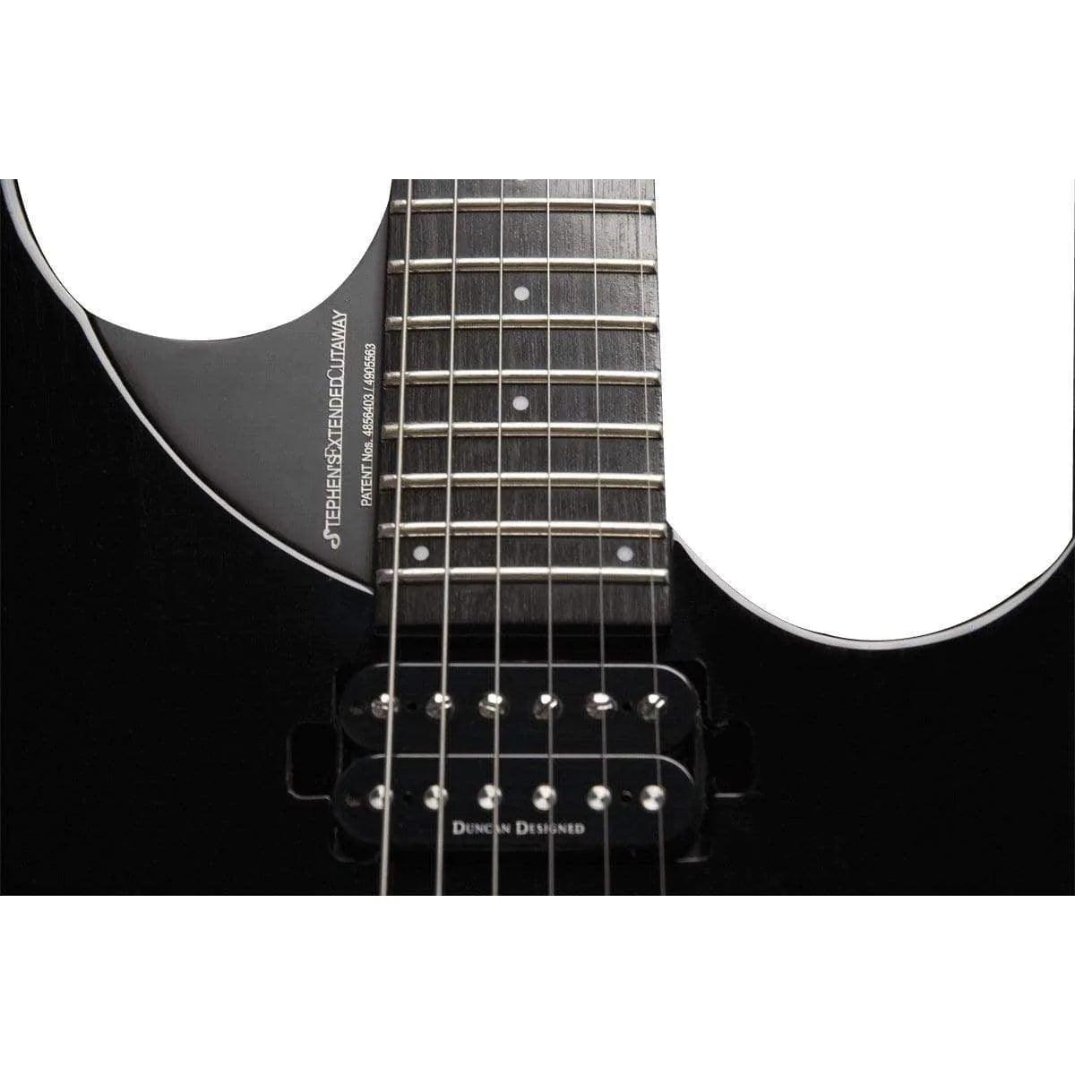 Washburn PXS100B Parallaxe Electric Guitar - Black - MusicMajlis
