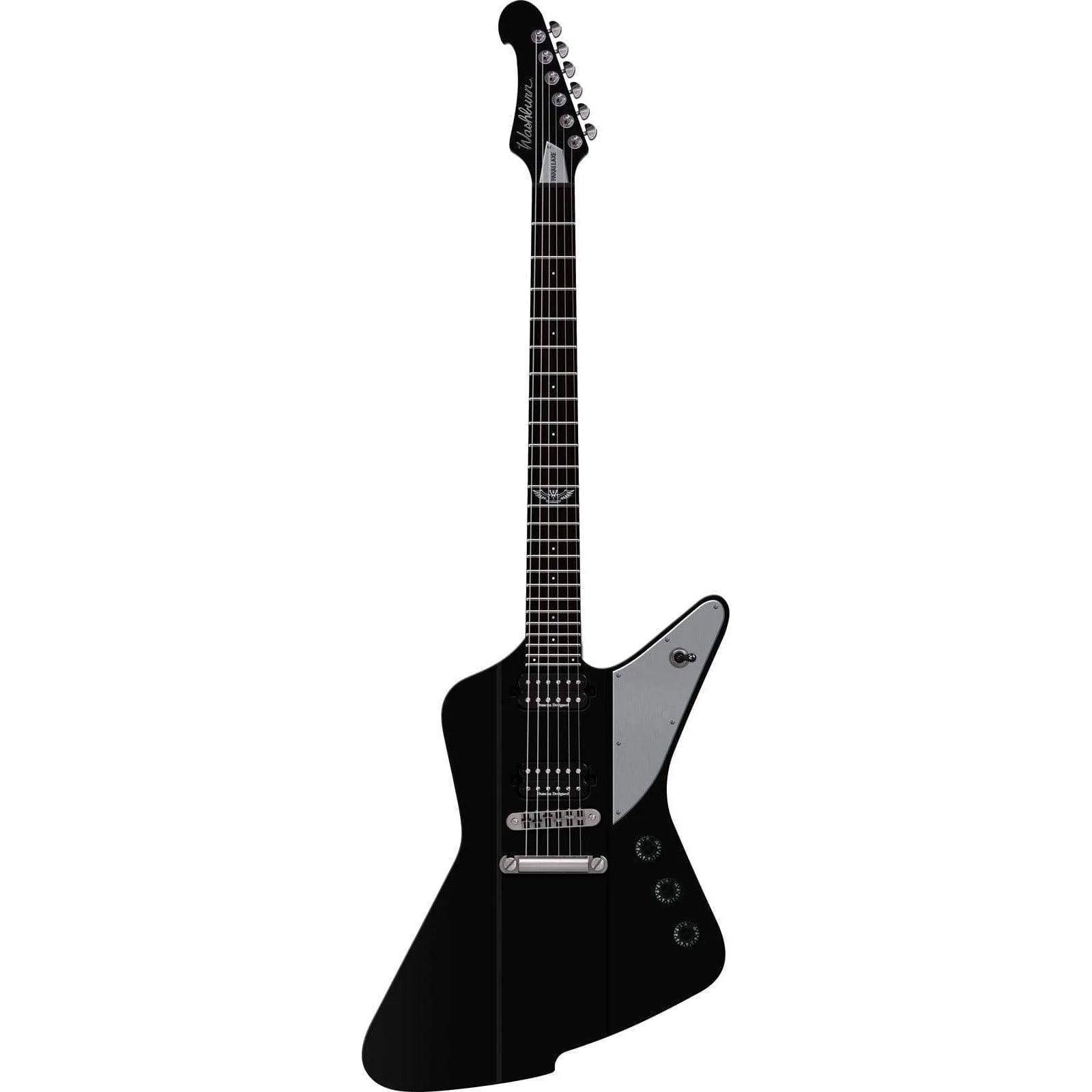 Washburn PXZ200B Parallaxe Electric Guitar - Black - MusicMajlis