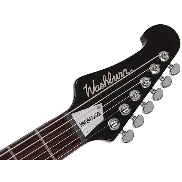 Washburn PXZ200B Parallaxe Electric Guitar - Black - MusicMajlis