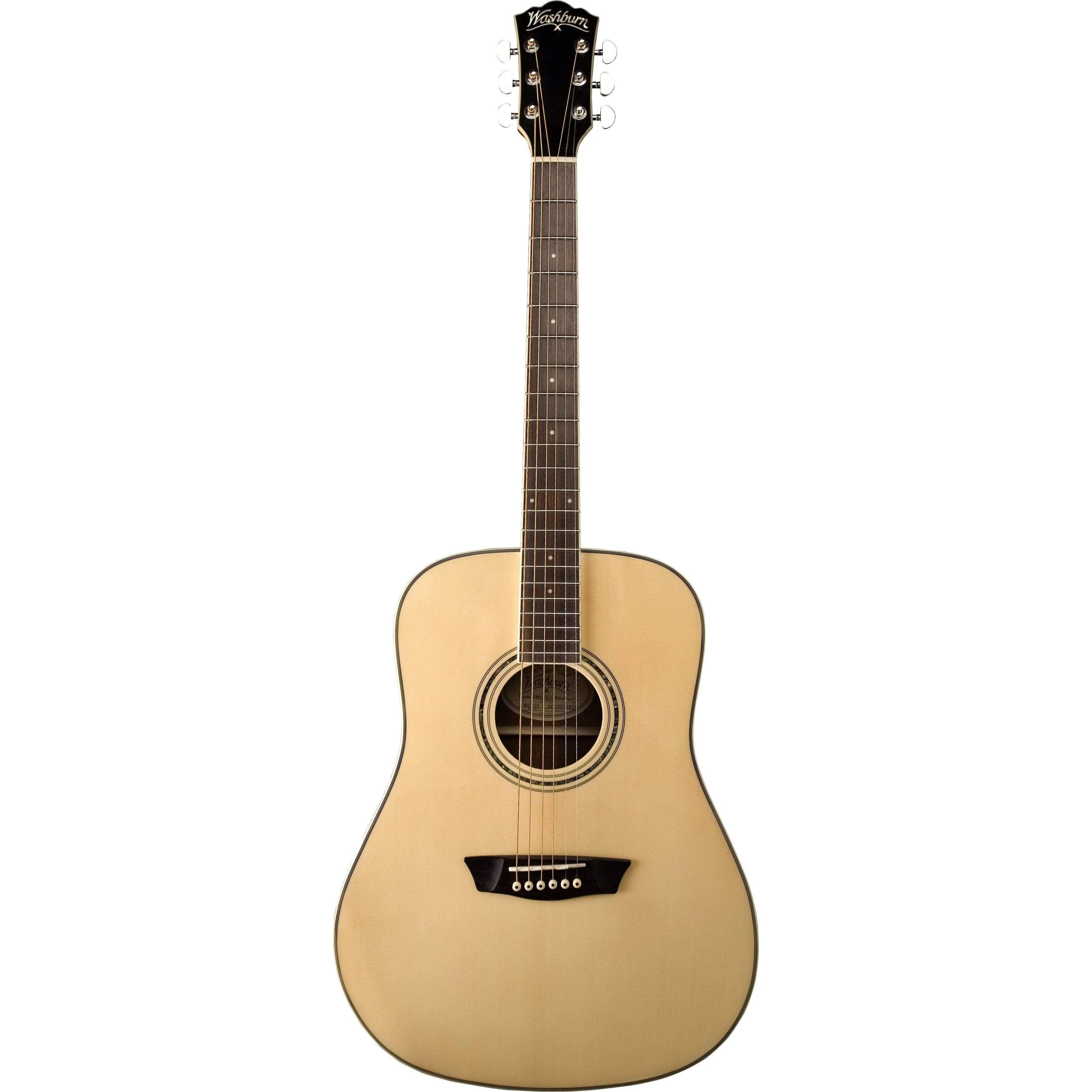 Washburn WCD18 Acoustic Guitar - Natural - MusicMajlis