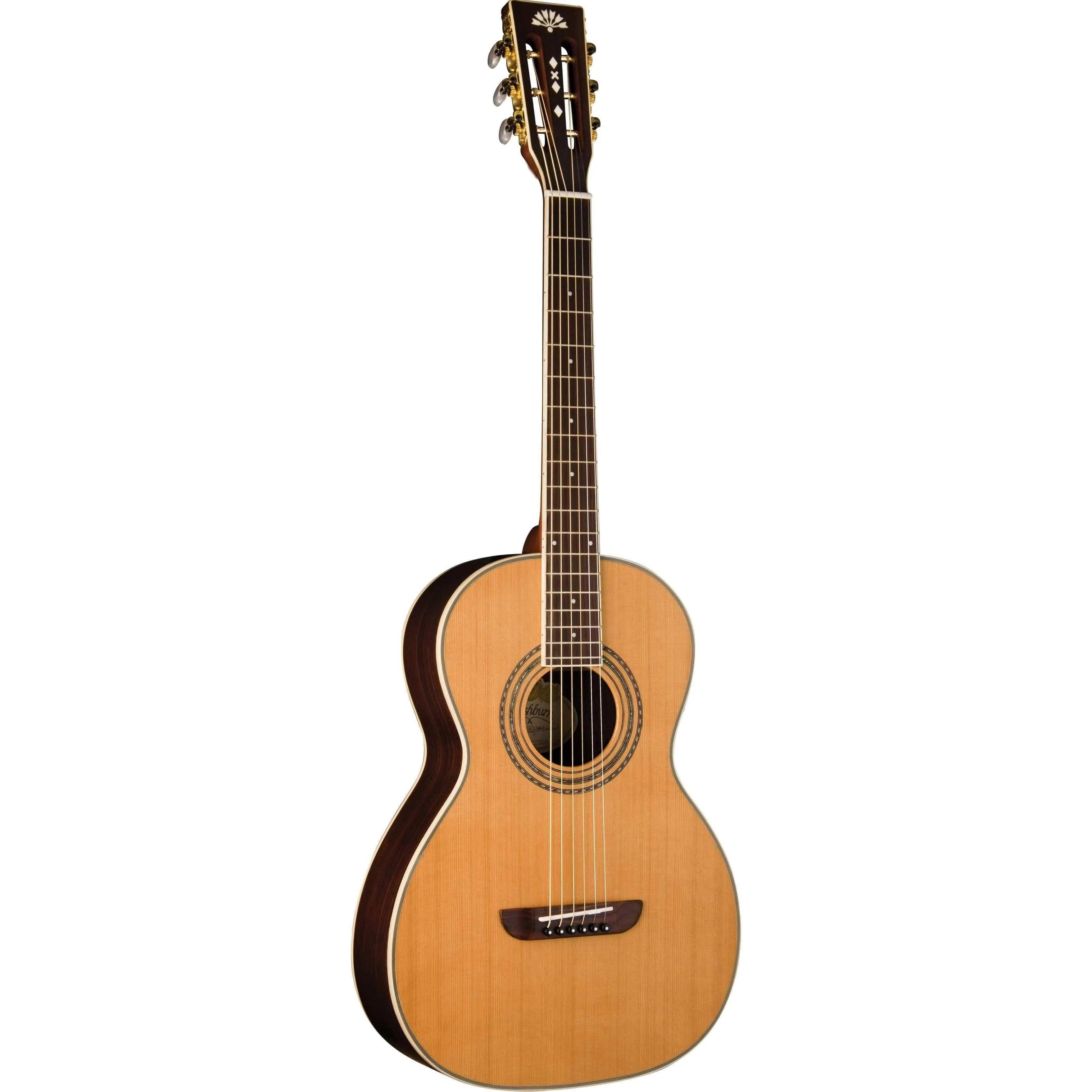 Washburn WP21SNS Parlor Acoustic Guitar - Natural (Discontinued) - MusicMajlis