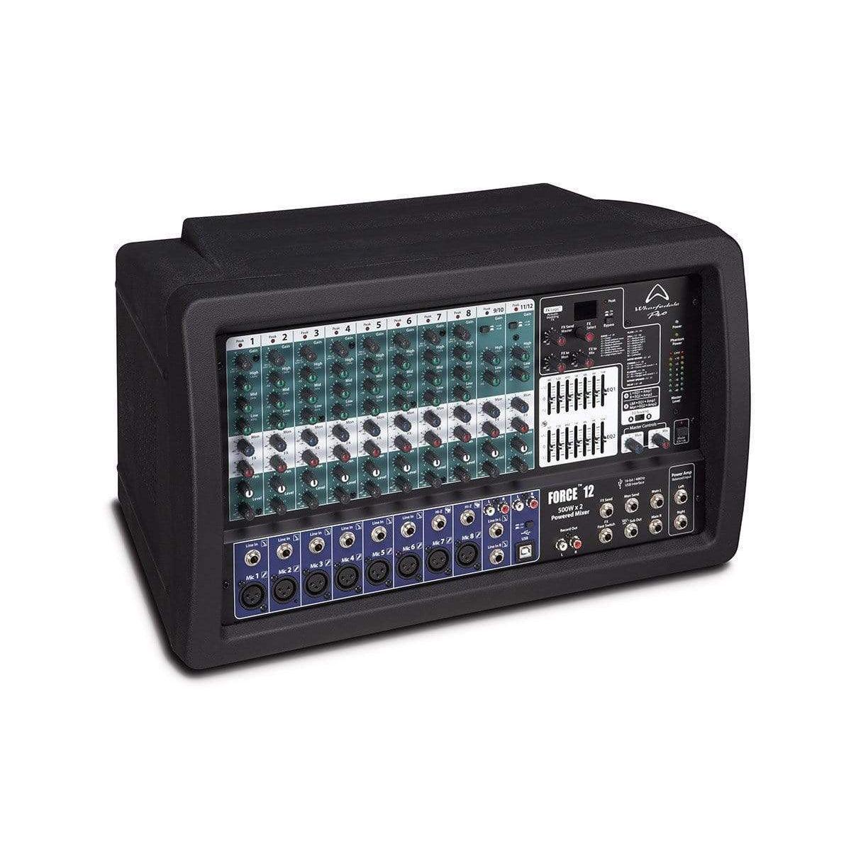 Wharfedale Force 12 Professional Powered Mixer (Discontinued) - MusicMajlis