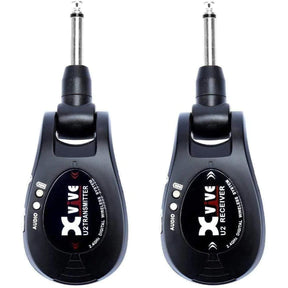 Xvive U2 Guitar Wireless System - (Black/Red/Grey/Carbon/Silver/Wooden/Blue) - MusicMajlis