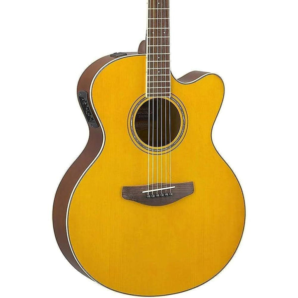 Yamaha CPX600 Semi-Acoustic Guitar - Vintage Tint - MusicMajlis
